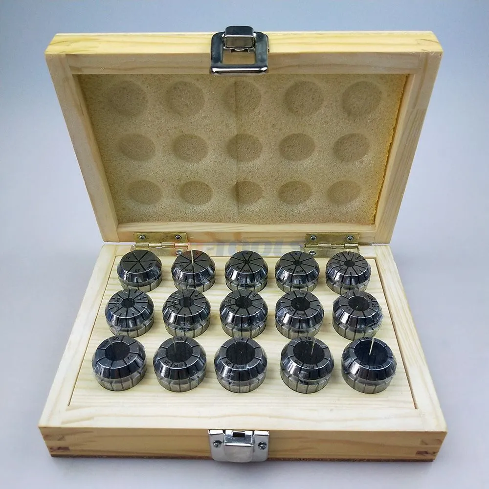 ER Milling Chuck Set CNC Machine Tool Associory ER COLLET ER08 ER11 ER16 ER25 ER32 ER40 MILLING COLLET SET