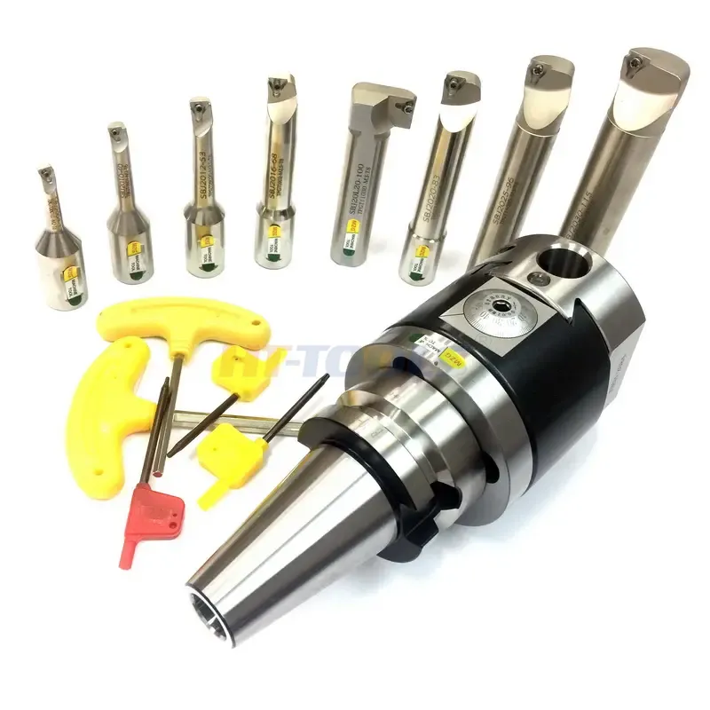 مجموعة رأس ممل NBH2084 BT40 BT50 Universal Poring Head مع BT40 BT50Tool حامل